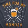 Funny Mom Shirts for Women with Cute Food Coffee and Drinking Jokes Funny tees for Mothers Day(Heather Black – Momosa)