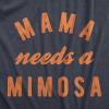 Funny Mom Shirts for Women with Cute Food Coffee and Drinking Jokes Funny tees for Mothers Day(Heather Navy – a Mimosa)
