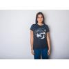 Womens I Hate People Camping T Shirt Funny Outdoors Sarcastic Tee for Ladies(Heather Black)