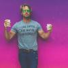 Womens I Like Coffee and Maybe 3 People T Shirt Funny Sarcastic Tee for Ladies(Heather Red)