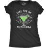 Funny Mom Shirts for Women with Cute Food Coffee and Drinking Jokes Funny tees for Mothers Day(Heather Black – Momgarita)