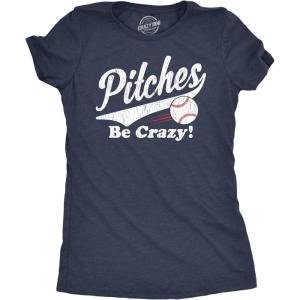 Crazy Dog T-Shirts Women’s T-Shirt(Heather Navy)