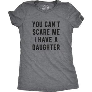 Womens Grammy Like Mom But No Rules T Shirt Funny Grandmother Tee(Dark Heather Grey – a Daughter)