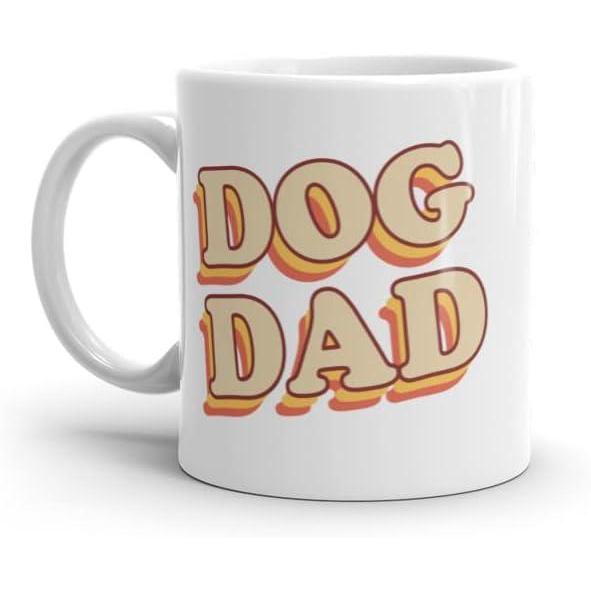 imageDog Dad Mug Funny Puppy Lover Retro Pet Graphic Novelty Coffee Cup11oz