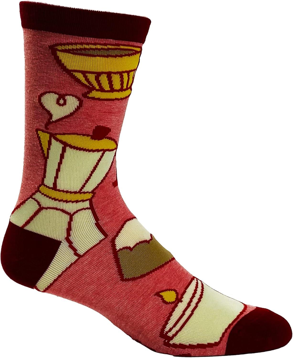 imageCrazy Dog TShirts Womens Its A Beautiful Day to Stay Inside Socks Funny Introvert Coffee Lover Novelty Footwear