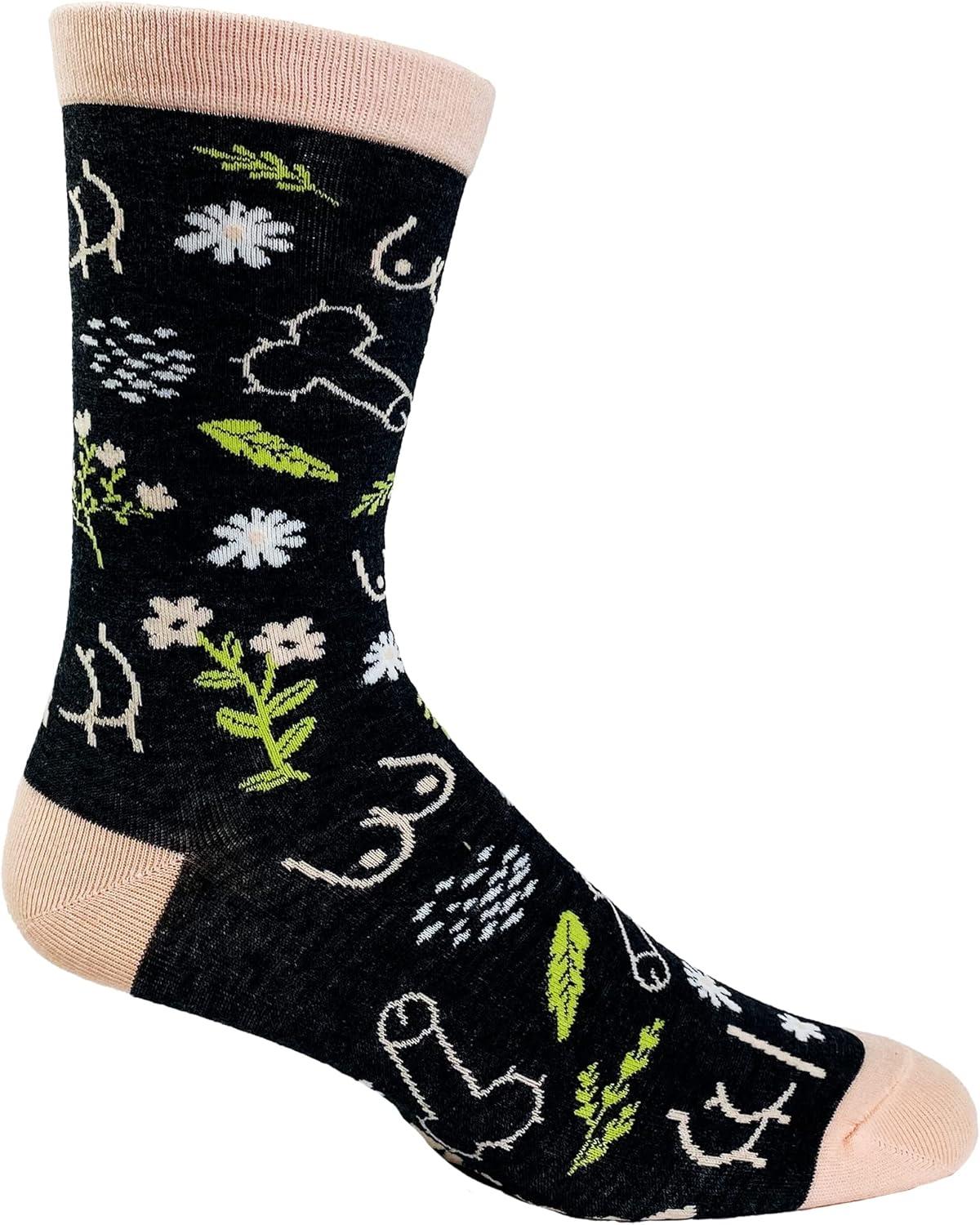 imageCrazy Dog TShirts Womens Sarcastic Socks Cute Socks with Funny Graphic Designs Novelty Socks for WomenPbf