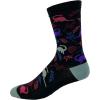 Crazy Dog T-Shirts Funny Dinosaur Socks for Women – Auntiesaur Floral Print Crew Socks – Soft Cotton Blend Comfort – Novelty Gift Idea for Aunts Dino Fans and Plant Lovers