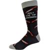 Crazy Dog T-Shirts Mens Halloween Socks Funny Spooky October Fall Footwear(Just the Tip)