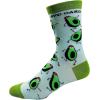 Crazy Dog T-Shirts Women’s Avocardio Socks Funny Avocado Fitness Healthy Fats Novelty Workout Footwear