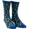 Crazy Dog T-Shirts Women’s I Cry At Work Socks Funny Emotional Office Humor Novelty Footwear