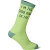 Crazy Dog T-Shirts Women’s I’m The Good Kind Of Fat Socks Funny Avocado Pit Butt Cheeks Footwear