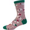Crazy Dog T-Shirts Women’s Medical Pattern Socks for Nurses and Doctors Cute Funny Hospital Graphic Novelty Footwear