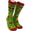 Crazy Dog T-Shirts Women’s Peace Love Tacos Socks Funny Saying Cute Graphic Vintage Ladies Footwear