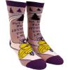 Crazy Dog T-Shirts Women’s Put The Fun Between Your Logs Socks Funny Bicycle Biking Graphic Novelty Footwear