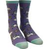Crazy Dog T-Shirts Womens Sarcastic Socks Cute Socks with Funny Graphic Designs Novelty Socks for Women(F Off)