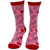 Crazy Dog T-Shirts Womens Sarcastic Socks Cute Socks with Funny Graphic Designs Novelty Socks for Women(Hearts and P)