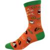 Crazy Dog T-Shirts Womens Sarcastic Socks Cute Socks with Funny Graphic Designs Novelty Socks for Women(Simple Woman)