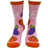 Crazy Dog T-Shirts Womens Sarcastic Socks Cute Socks with Funny Graphic Designs Novelty Socks for Women(These Stay on)