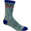Crazy Dog T-Shirts Women’s Your IQ Test Came Back Negative Socks Funny Dumb Insult Sarcastic Footwear