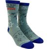 Crazy Dog T-Shirts Women’s Your IQ Test Came Back Negative Socks Funny Dumb Insult Sarcastic Footwear
