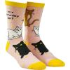 Women’s Is It Caturday Yet Socks Funny Saturday Pet Cat Kitty Lover Animal Crazy Cat Lady Footwear