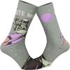 Crazy Dog T-Shirts Women’s Bite Me Socks Funny Astronaut Rocket Graphic Novelty Footwear
