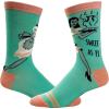 Crazy Dog T-Shirts Women’s Sweet As Pi Socks Funny Math Nerd 3.14 Novelty Dessert Kitchen Graphic Footwear