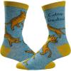 Women’s Catnip Freakout Socks Funny Pet Kitty Cat Animal Lover Crazy Cat Lady Footwear