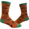 Women’s Let’s Eat Our Feelings Socks Funny Snacks Junk Food Hot Dog Pizza Cheeseburger Footwear
