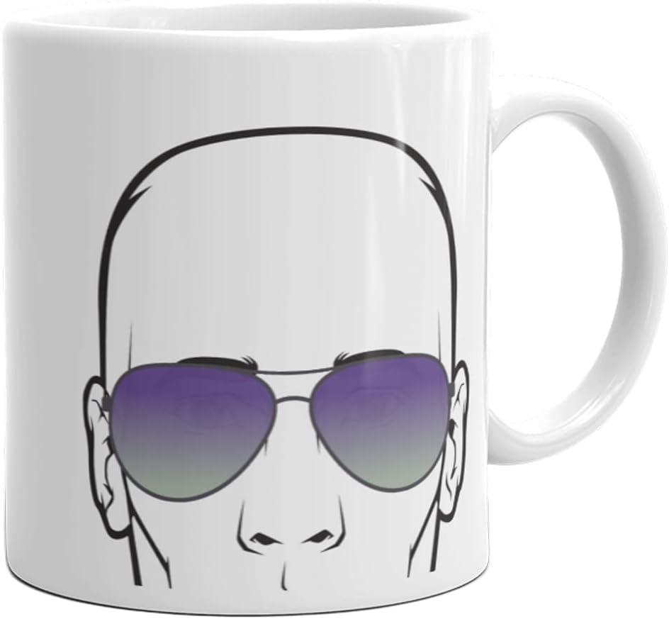 imageCrazy Dog TShirts With A Body Like This Who Needs Hair Mug Funny Bald Guy Joke Sarcastic Coffee Cup11oz