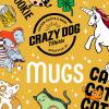 Crazy Dog T-Shirts Camping Is In Tents Mug Funny Outdoors Coffee Cup – 11oz