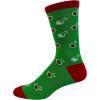 Crazy Dog T-Shirts Funny Chemistree Socks for Men – Christmas and Science Themed Crew Socks – Novelty Gift for Scientists, Teachers, and Chemists with Beaker & Flask Print