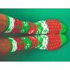Crazy Dog T-Shirts Men’s Ugly Christmas Sweater Socks Funny Festive Holiday Xmas Party Novelty Footwear
