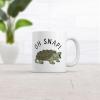 Crazy Dog T-Shirts Oh Snap Mug Funny Snapping Turtle Joke Novelty Cup-11oz