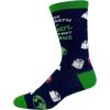 Crazy Dog T-Shirts Women’s Keep The Earth Clean It’s Not Uranus Socks Funny Toilet Space Humor Graphic Footwear