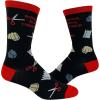 Crazy Dog T-Shirts Men’s Rock Paper Scissors Throat Punch Socks Funny Sarcastic Hilarious Novelty
