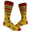Crazy Dog T-Shirts Men’s Suns Out Buns Out Socks Funny Backyard Cookout Bar-b-que Summer Graphic Novelty Fotowear