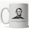 Crazy Dog T-Shirts Not A Fan of The Theater Mug Funny Abe Lincoln Coffee Cup – 11oz