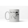 Crazy Dog T-Shirts Tea Rex Funny Dinosaur Nerdy Vintage Ceramic Coffee Drinking Mug – 11oz