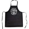 Crazy Dog T-Shirts BBQ Apron – Chillin and Grillin Graphic Design Featuring Front Pocket – Heavy Duty Machine Washable