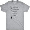 Mens Dad Checklist T Shirt Funny Fathers Day Tee Dad Gift Ideas(Light Heather Grey)