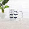 Crazy Dog T-Shirts Nope Sharks Mug Funny Sarcastic Shark Types Graphic Novelty Coffee Cup-11oz