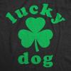 Lucky Dog Dog Shirt Funny Sarcastic St Patricks Day Tee for Dogs Saint Patrick’s Day Shirt for Dogs Cool Dog Puppy Tshirt Black – L(XL)