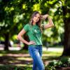 Womens Funny T Shirts A Wee Bit Irish Sarcastic St Patricks Day Graphic Novelty Tee for Ladies