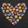 Womens Funny T Shirts Charms Marshmallow Heart Sarcastic St Patricks Day Tee for Ladies