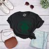 Womens Shamrock’n It 24/7 T Shirt Funny Saint Patricks Day Irish Clover Lucky Tee(Heather Black)