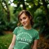 Womens Tee Shenanigans Athletic Department Funny St Patricks Day Graphic T Shirt(Heather Green – Shenanigans Athletic Dept)