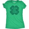 Womens Funny T Shirts A Wee Bit Irish Sarcastic St Patricks Day Graphic Novelty Tee for Ladies
