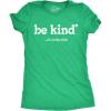 Womens Funny T Shirts Be Kind of A Lucky Bitch Sarcastic St Patricks Day Novelty Tee for Ladies