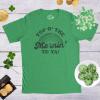 Mens Top O The Morning to Ya T Shirt Funny Irish St Patricks Day Saying Tee(Heather Green)